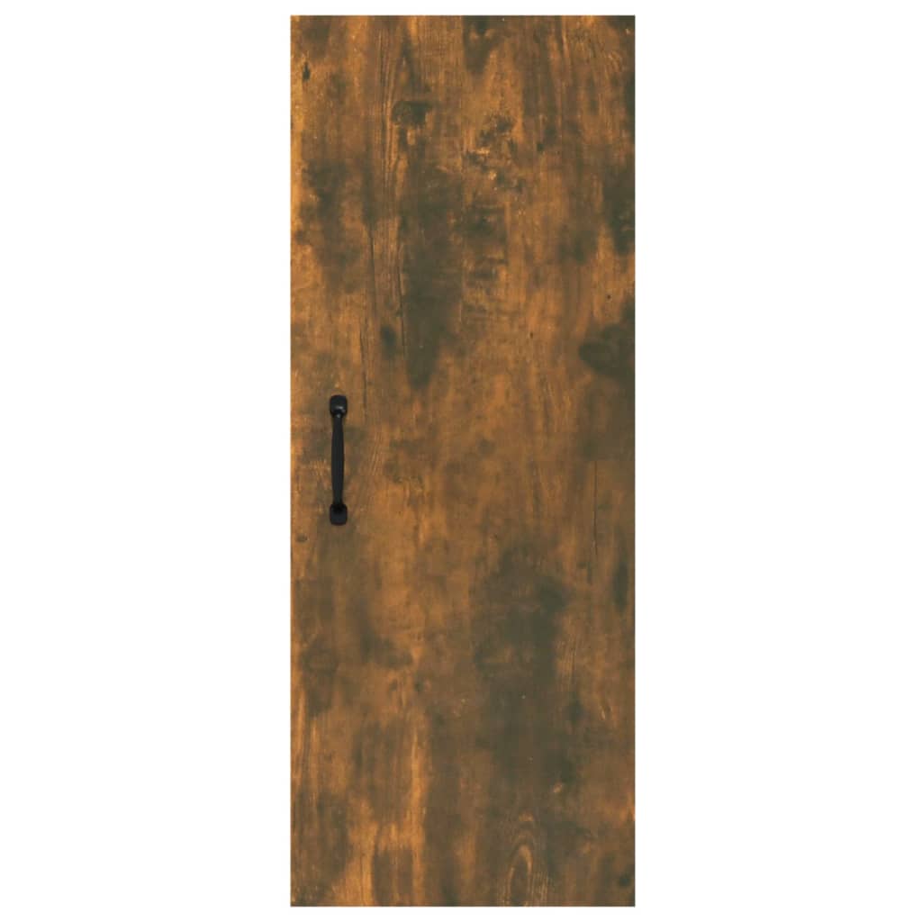 vidaXL Hängeschrank Räuchereiche 34,5x34x90 cm Holzwerkstoff