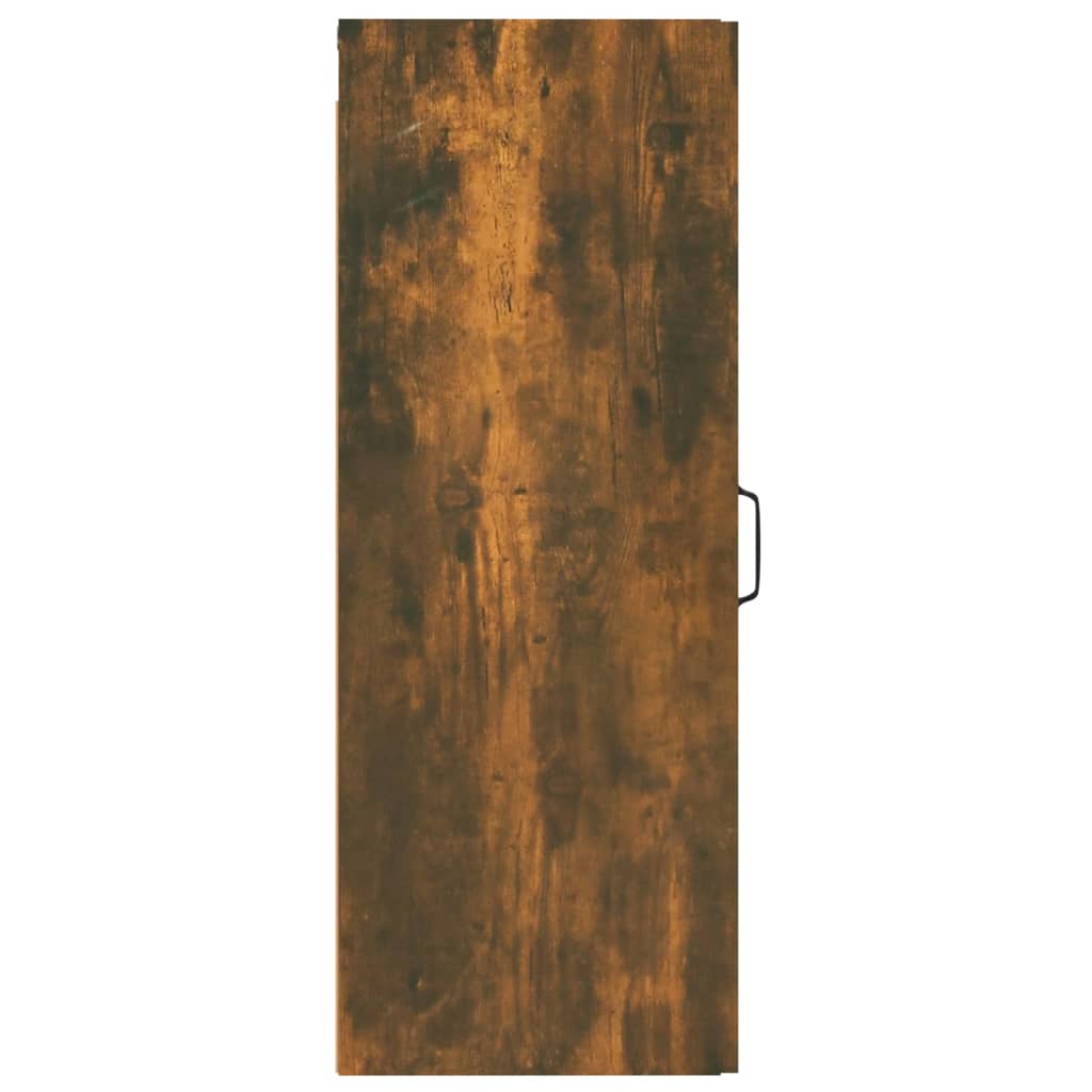 vidaXL Hängeschrank Räuchereiche 34,5x34x90 cm Holzwerkstoff