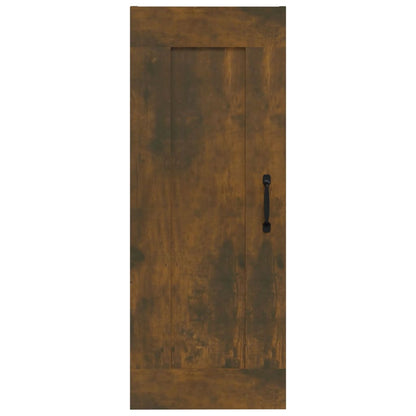 vidaXL Hängeschrank Räuchereiche 35x34x90 cm Holzwerkstoff