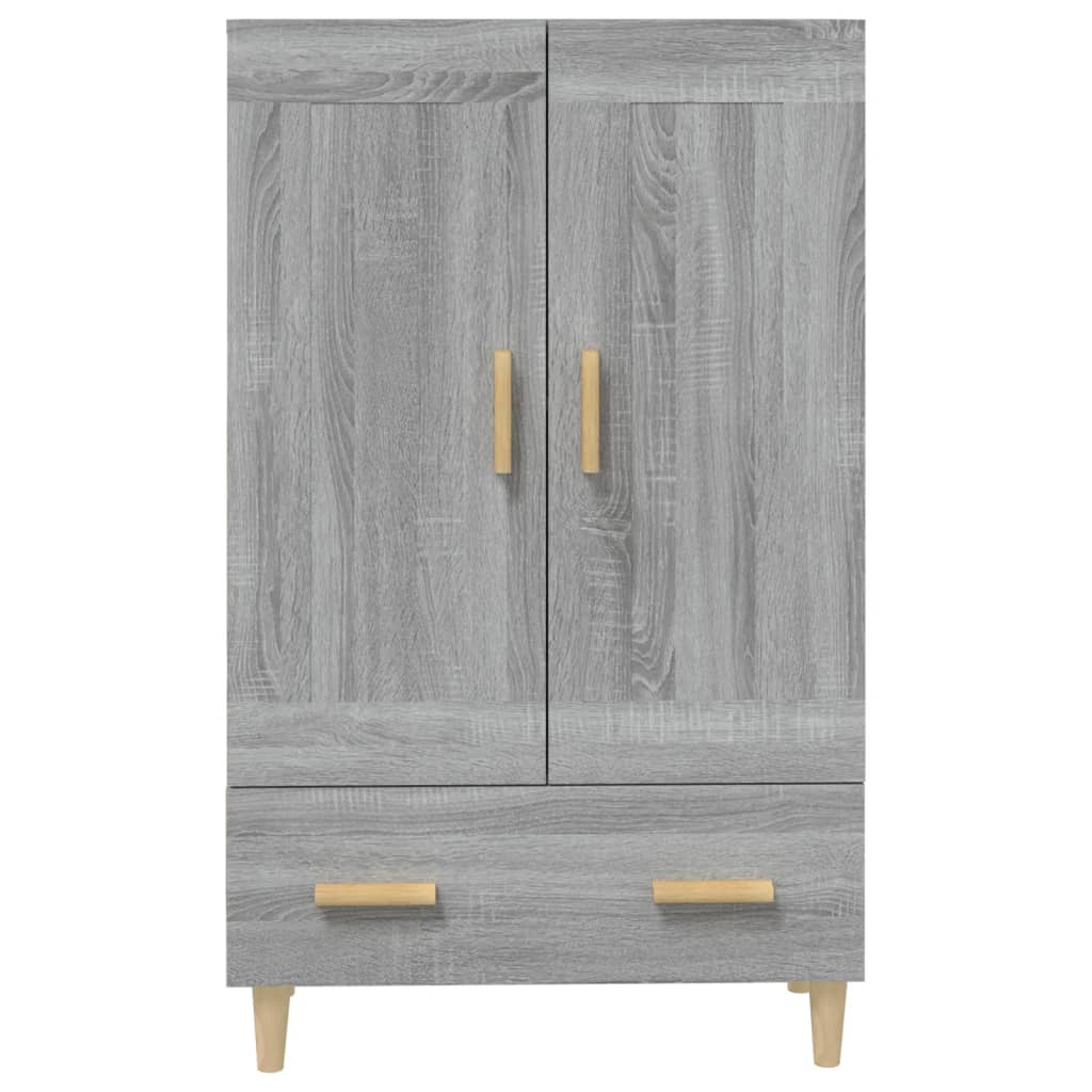 vidaXL Bahut haut gris Sonoma 70x31x115 cm en bois d'ingénierie