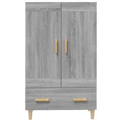 vidaXL Bahut haut gris Sonoma 70x31x115 cm en bois d'ingénierie