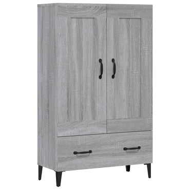 vidaXL Bahut haut gris Sonoma 70x31x115 cm en bois d'ingénierie