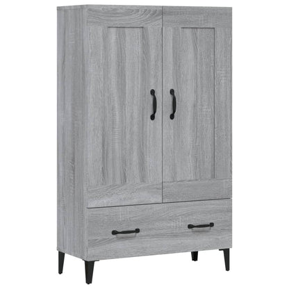 vidaXL Bahut haut gris Sonoma 70x31x115 cm en bois d'ingénierie