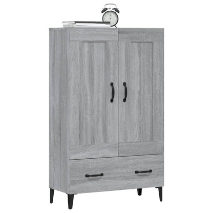 vidaXL Bahut haut gris Sonoma 70x31x115 cm en bois d'ingénierie