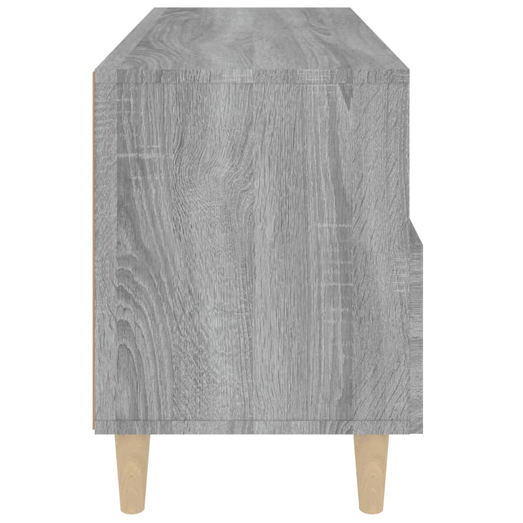 vidaXL TV-Schrank Grau Sonoma 80x36x50 cm Holzwerkstoff