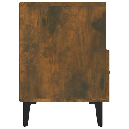 Meuble TV vidaXL chêne fumé 80x36x50 cm aggloméré