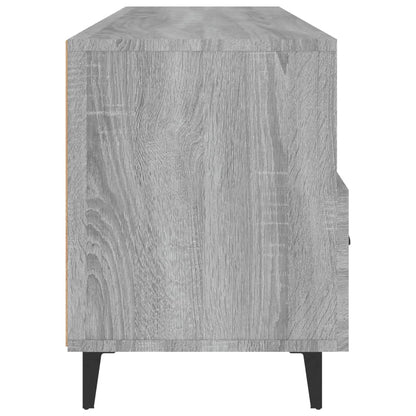 vidaXL Meuble TV gris Sonoma 102x35x50 cm Aggloméré