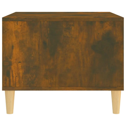 vidaXL Couchtisch Räuchereiche 60x50x40 cm Holzwerkstoff