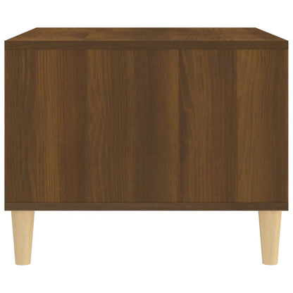 vidaXL Couchtisch Braun Eichen-Optik 60x50x40 cm Holzwerkstoff