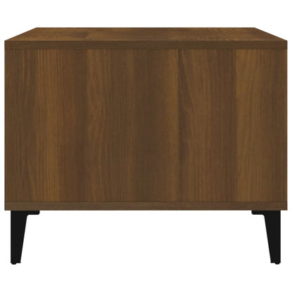 vidaXL Couchtisch Braun Eichen-Optik 60x50x40 cm Holzwerkstoff