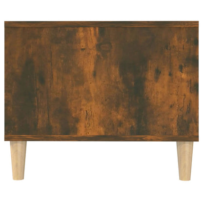 vidaXL Table basse en chêne fumé 102x50x40 cm, bois d'ingénierie