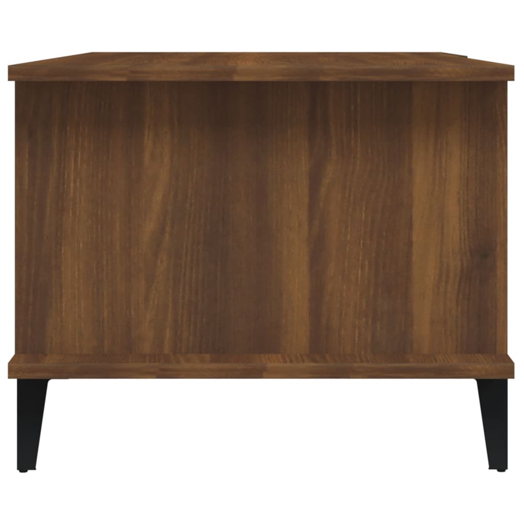 vidaXL Couchtisch Braun Eichen-Optik 90x50x40 cm Holzwerkstoff