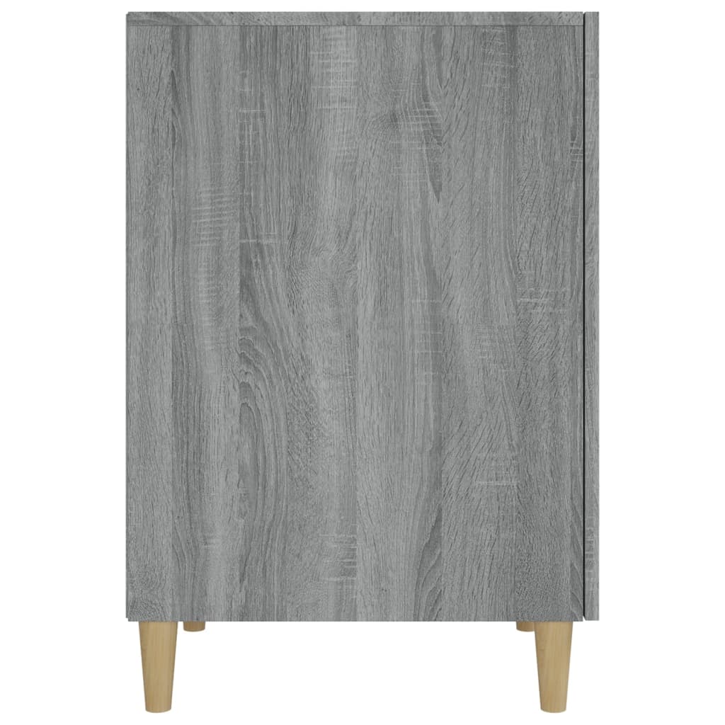 vidaXL Schreibtisch Grau Sonoma 140x50x75 cm Holzwerkstoff