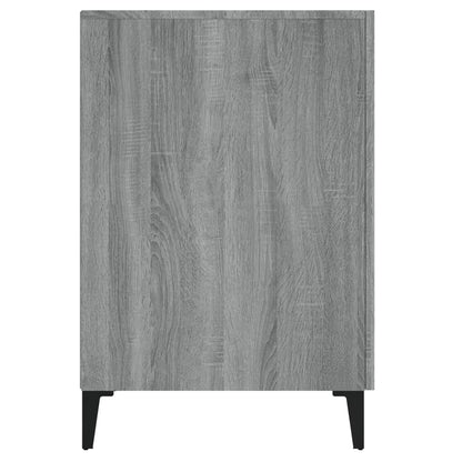 vidaXL Bureau gris Sonoma 140x50x75 cm Aggloméré