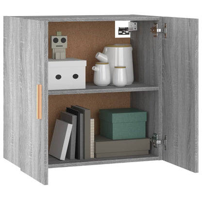 vidaXL Armoire murale gris Sonoma 60x30x60 cm bois d'ingénierie