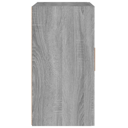 vidaXL Armoire murale gris Sonoma 60x30x60 cm bois d'ingénierie