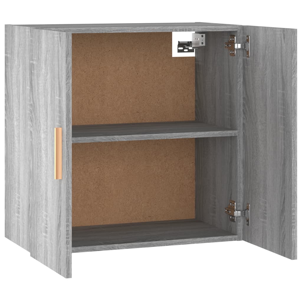 vidaXL Armoire murale gris Sonoma 60x30x60 cm bois d'ingénierie