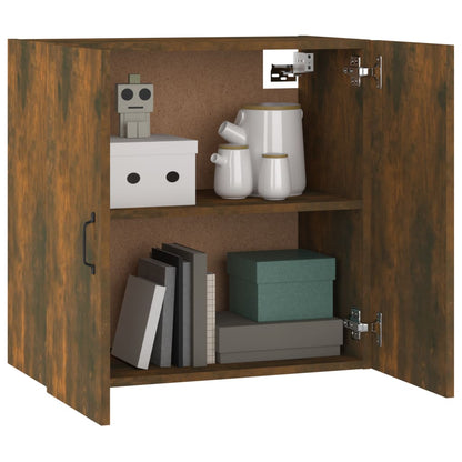 vidaXL Wandschrank Räuchereiche 60x31x60 cm Holzwerkstoff