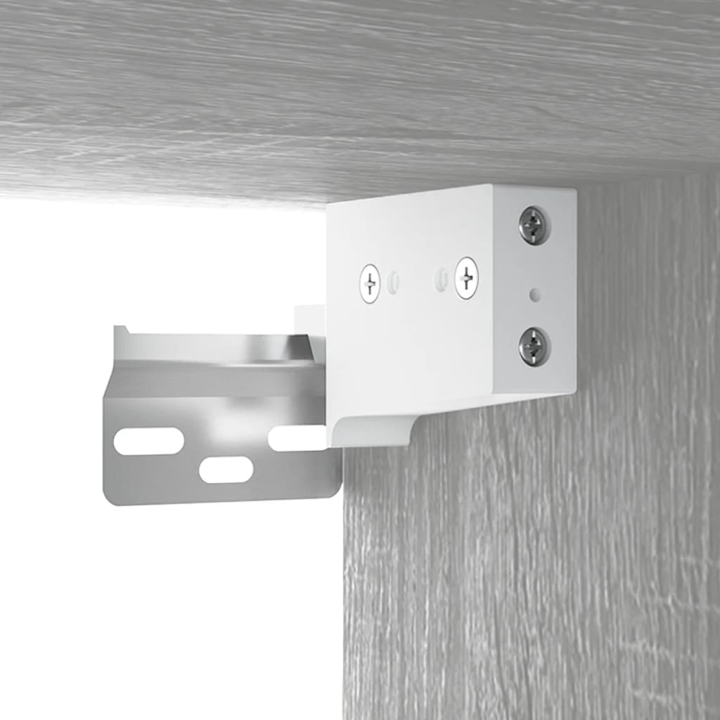 vidaXL Wandschrank Grau Sonoma 60x31x60 cm Holzwerkstoff