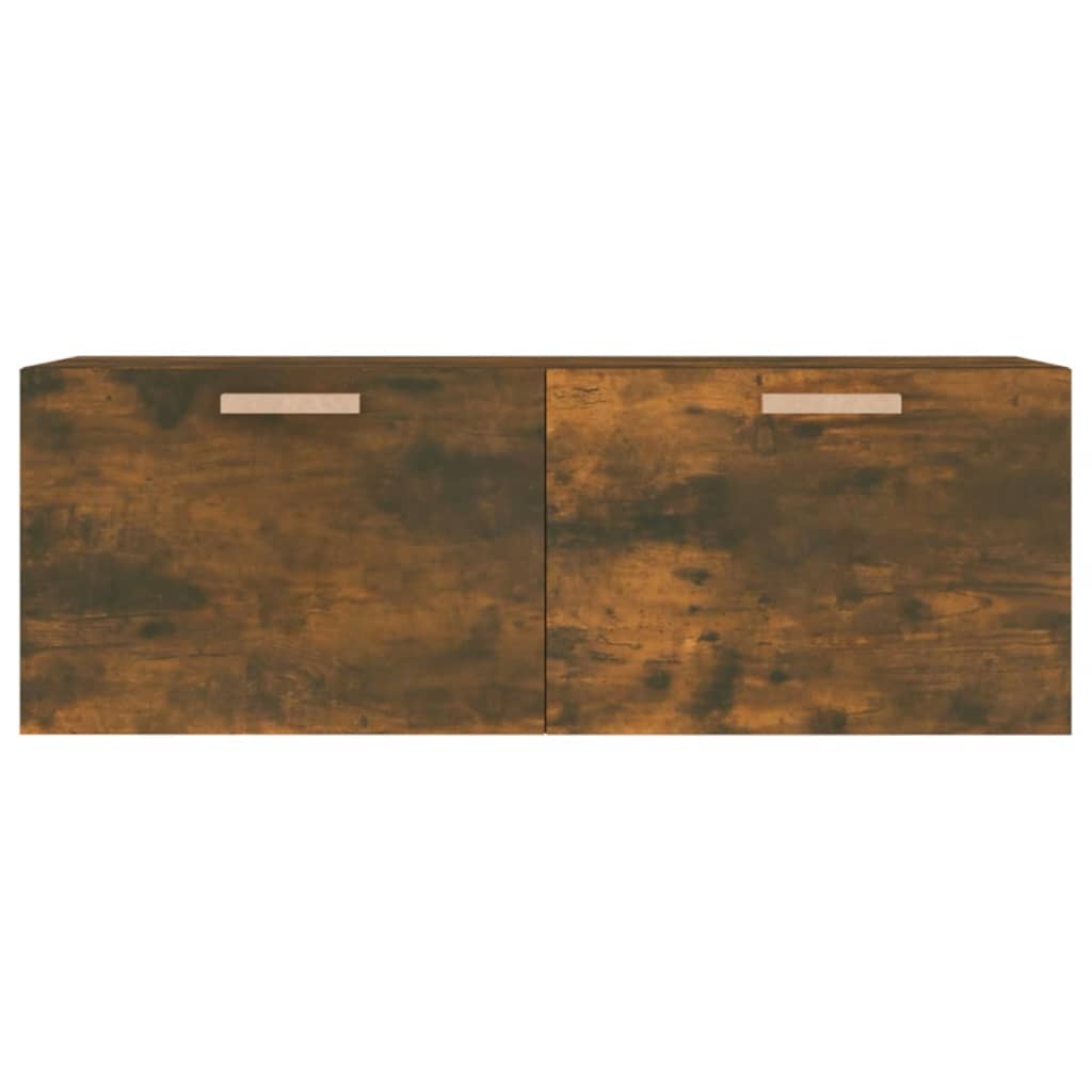 vidaXL Wandschrank Räuchereiche 100x36,5x35 cm Holzwerkstoff
