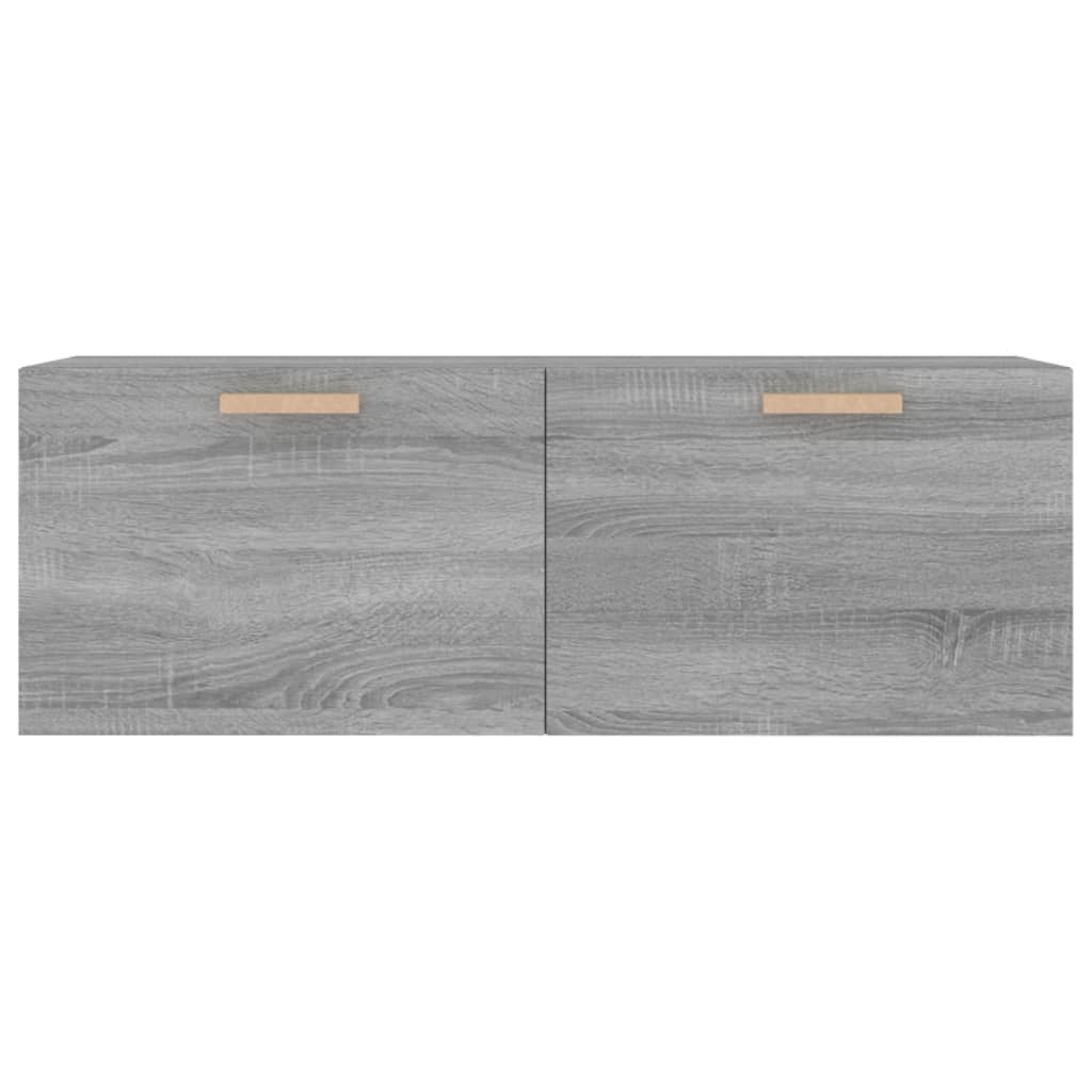 vidaXL Armoire murale gris Sonoma 100x36,5x35 cm Aggloméré