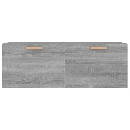 vidaXL Armoire murale gris Sonoma 100x36,5x35 cm Aggloméré