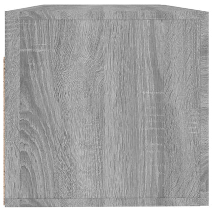 vidaXL Armoire murale gris Sonoma 100x36,5x35 cm Aggloméré