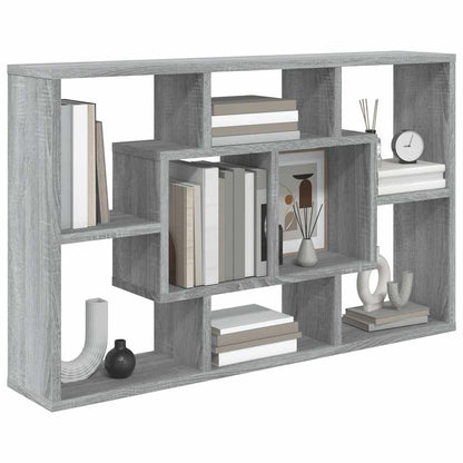 vidaXL Étagère murale gris Sonoma 85x16x52,5 cm bois d'ingénierie