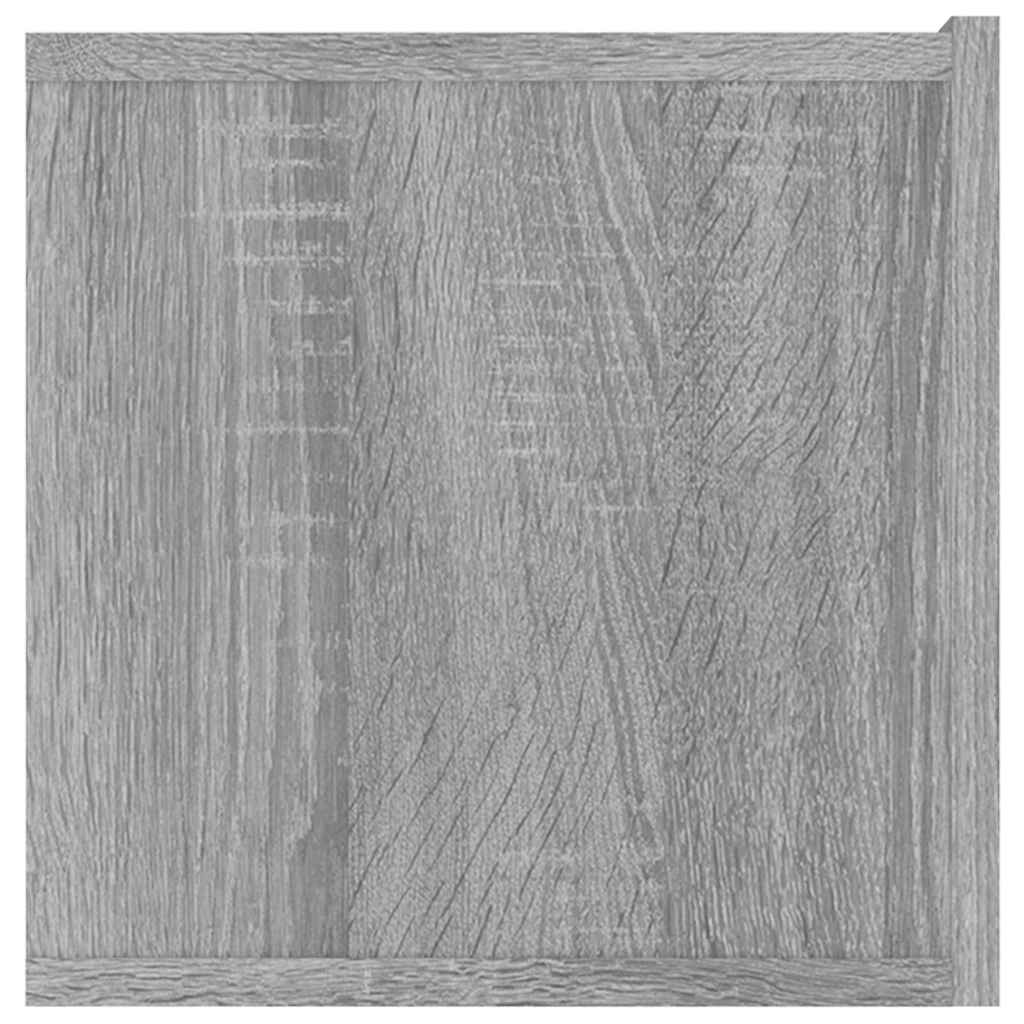 vidaXL Meubles TV 2 pcs Gris Sonoma 80x30x30 cm Bois d'ingénierie