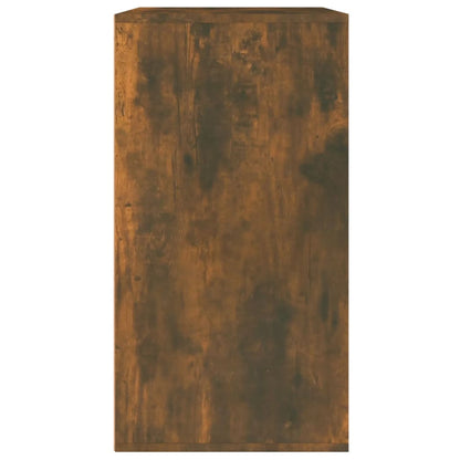 vidaXL Armoire à maquillage chêne fumé 80x40x75 cm Bois d'ingénierie
