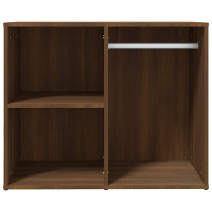 vidaXL Regal für Schminktisch Braun Eichen-Optik 80x40x65 cm