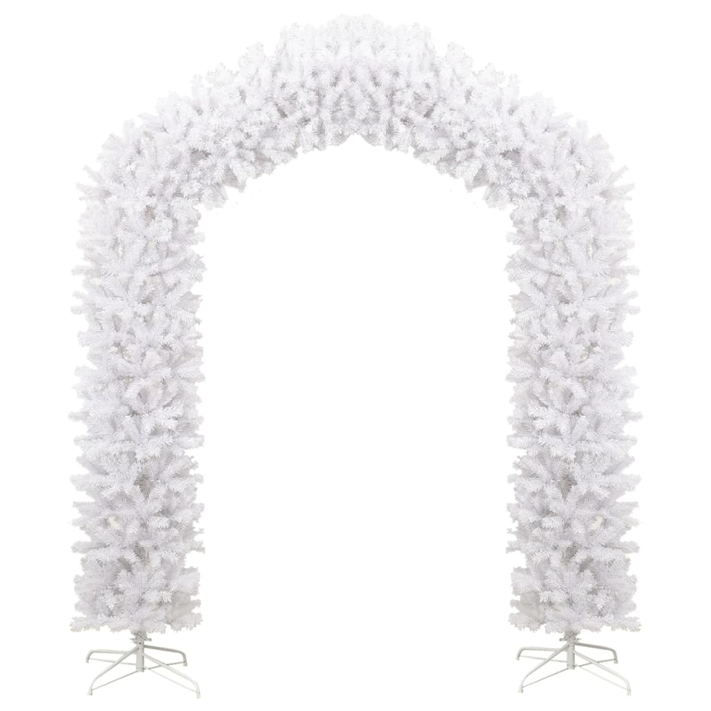vidaXL Weihnachtsgirlande Weiß 270 cm