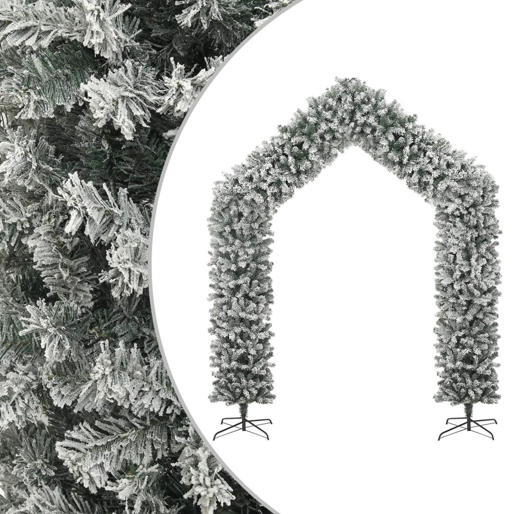 vidaXL Weihnachtsgirlande Beschneit 270 cm