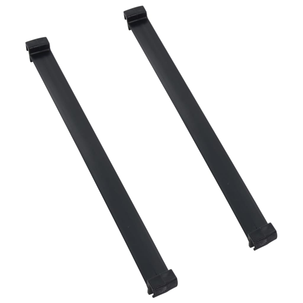 vidaXL Carré potager surélevé anthracite 60x25x46 cm en rotin PP