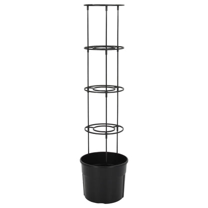 vidaXL Tomatentopf Anthrazit Ø29,5x115 cm Polypropylen