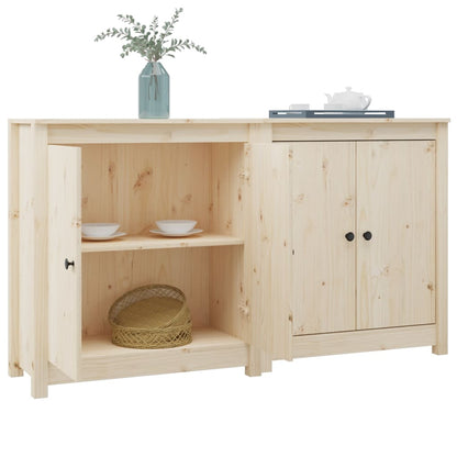 vidaXL Commodes 2 pcs 70x35x80 cm Bois de pin massif