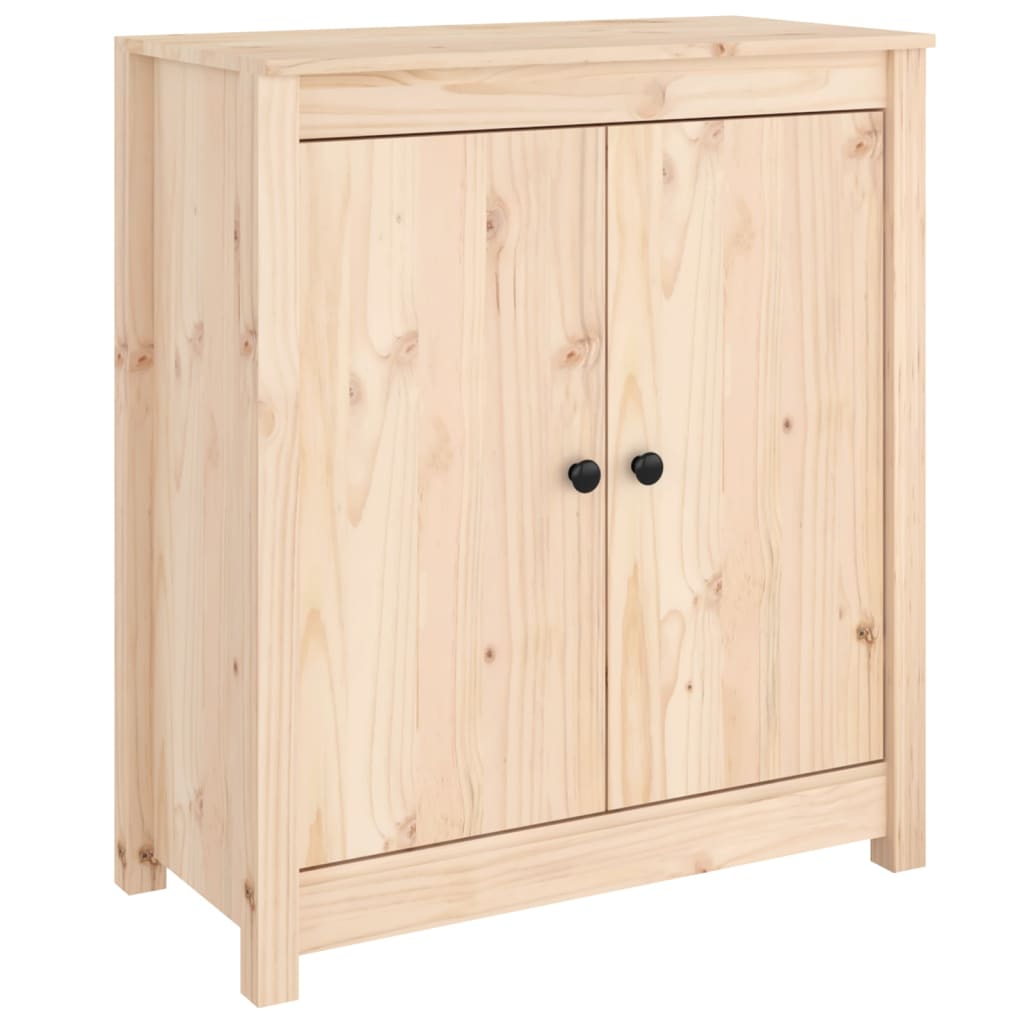 vidaXL Commodes 2 pcs 70x35x80 cm Bois de pin massif