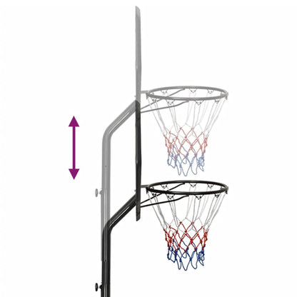 Basketballständer Schwarz 282-352 cm Polyethylen