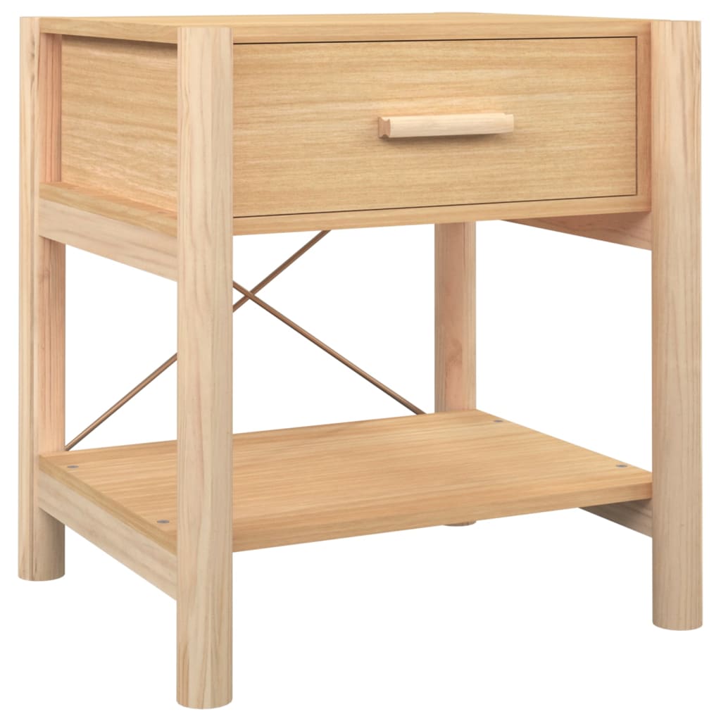 vidaXL Tables de chevet 2 pcs 42x38x45 cm Bois d'ingénierie