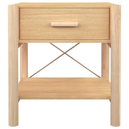 vidaXL Tables de chevet 2 pcs 42x38x45 cm Bois d'ingénierie
