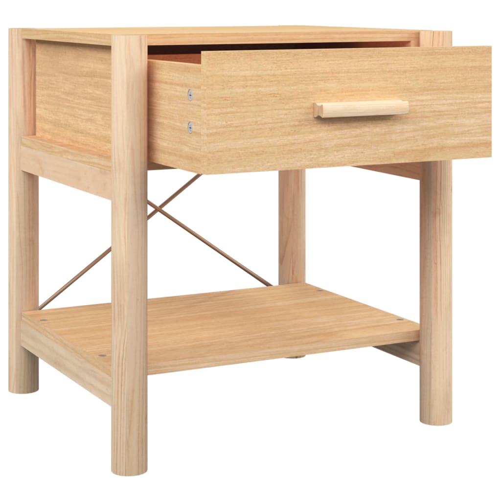 vidaXL Tables de chevet 2 pcs 42x38x45 cm Bois d'ingénierie