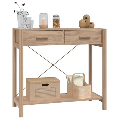 vidaXL Console 82x38x75 cm en bois d'ingénierie