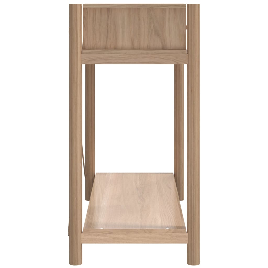 vidaXL Console 82x38x75 cm en bois d'ingénierie
