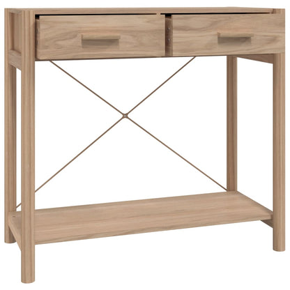 vidaXL Console 82x38x75 cm en bois d'ingénierie