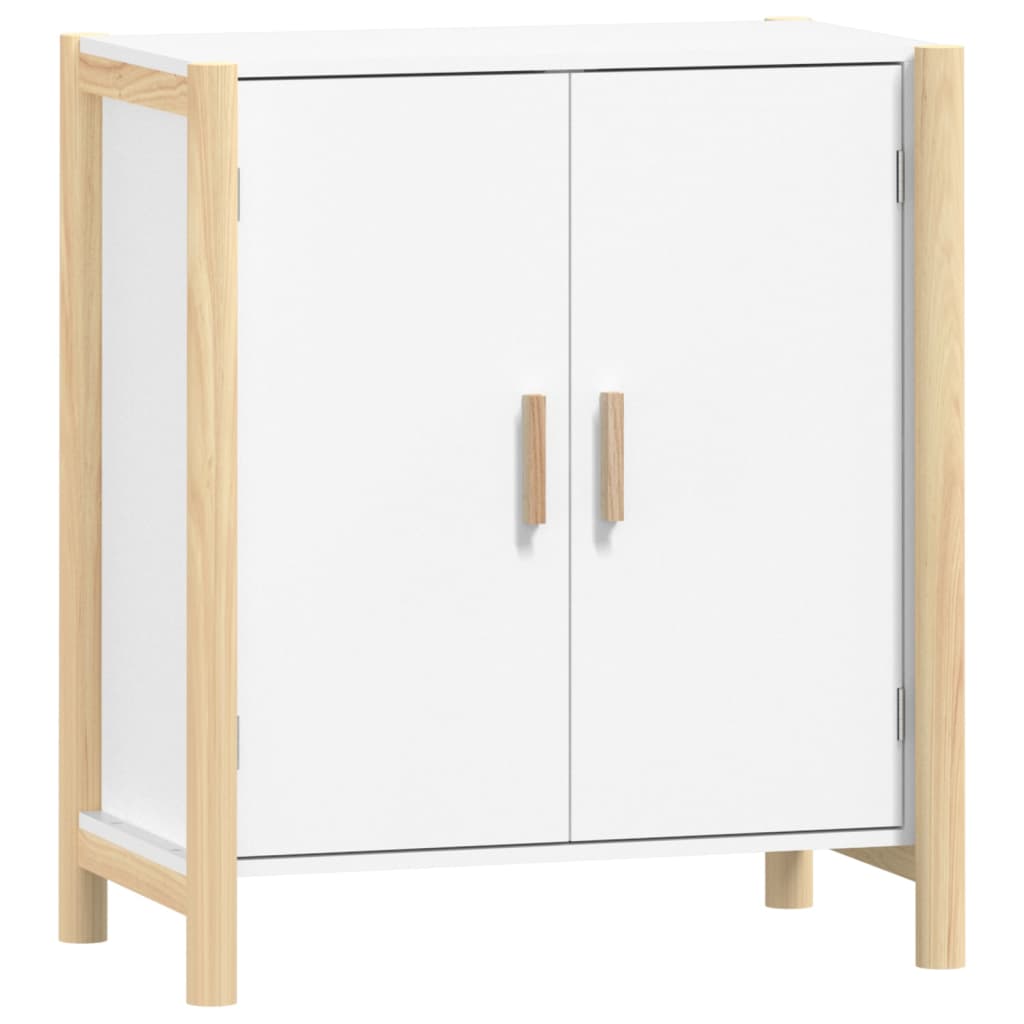 vidaXL Buffet blanc 62x38x70 cm Bois d'ingénierie