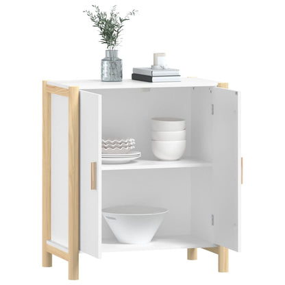 vidaXL Buffet blanc 62x38x70 cm Bois d'ingénierie