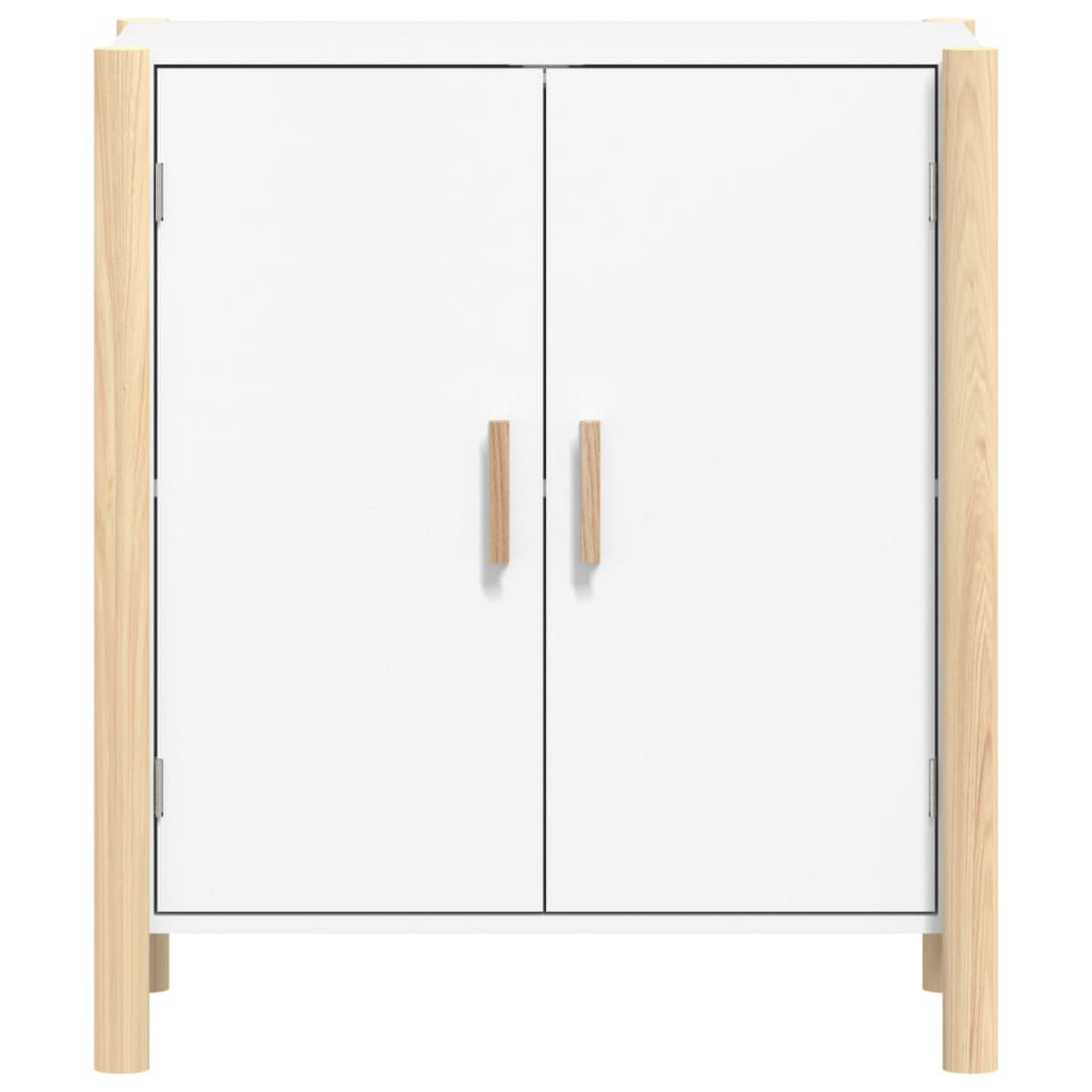 vidaXL Buffet blanc 62x38x70 cm Bois d'ingénierie