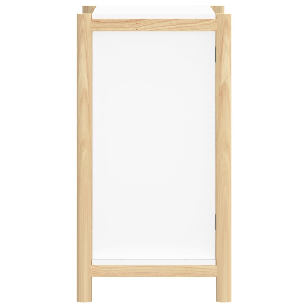 vidaXL Buffet blanc 62x38x70 cm Bois d'ingénierie