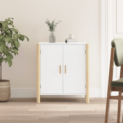 vidaXL Buffet blanc 62x38x70 cm Bois d'ingénierie
