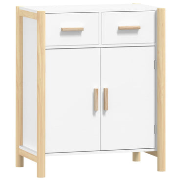 vidaXL Buffet blanc 62x38x75 cm Aggloméré